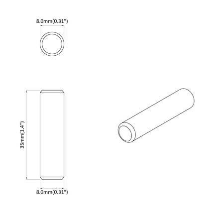 Trædowels 18000 pcs Brun Massivt træ