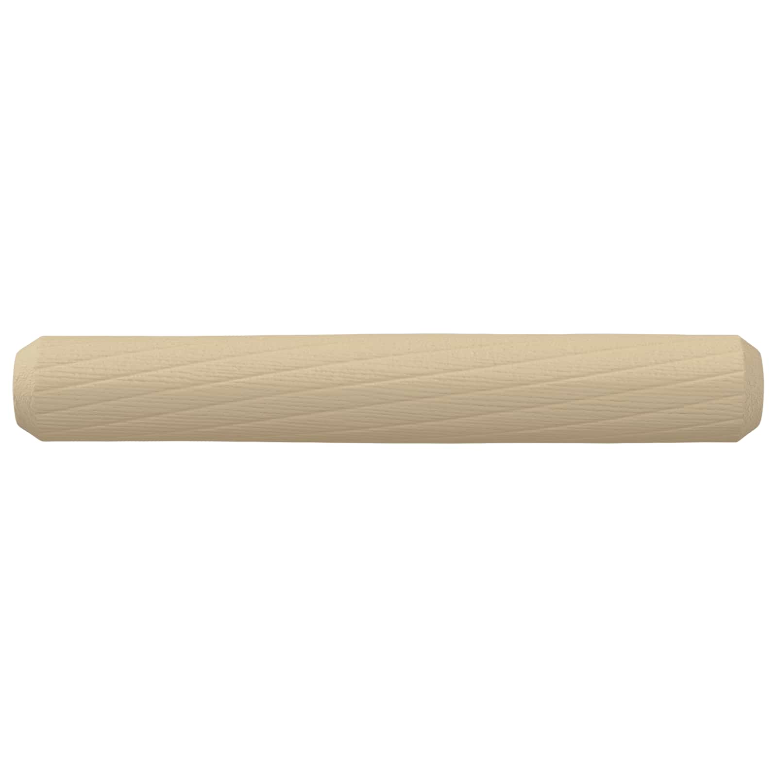 Trædowels 12 pcs Brun Ø 8 x 50 mm Massivt træ