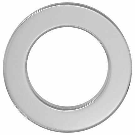 Skiver 2 stk. Sølv 10 x 10 x 1,2 mm Stål