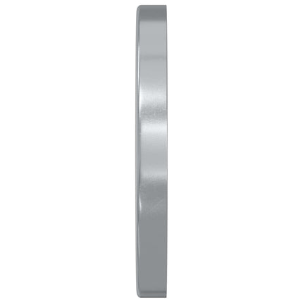 Skiver 2 stk. Sølv 10 x 10 x 1,2 mm Stål