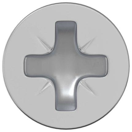 Skrue 10909 pcs Sølv M6 x 12 mm Jern