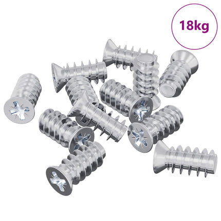 Skrue 10909 pcs Sølv M6 x 12 mm Jern