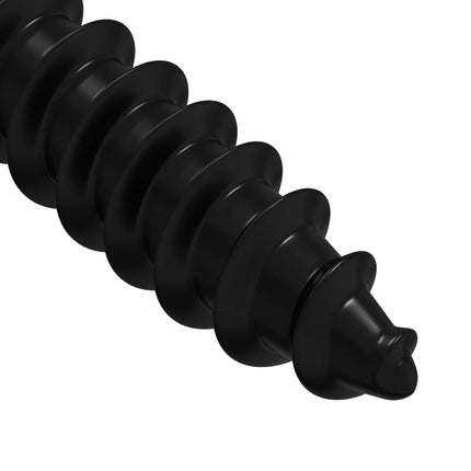 Tapenagel 12 pcs Sort M4 x 28 mm Stål