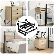 Stikhætte skrue 5143 pcs Sort Jern