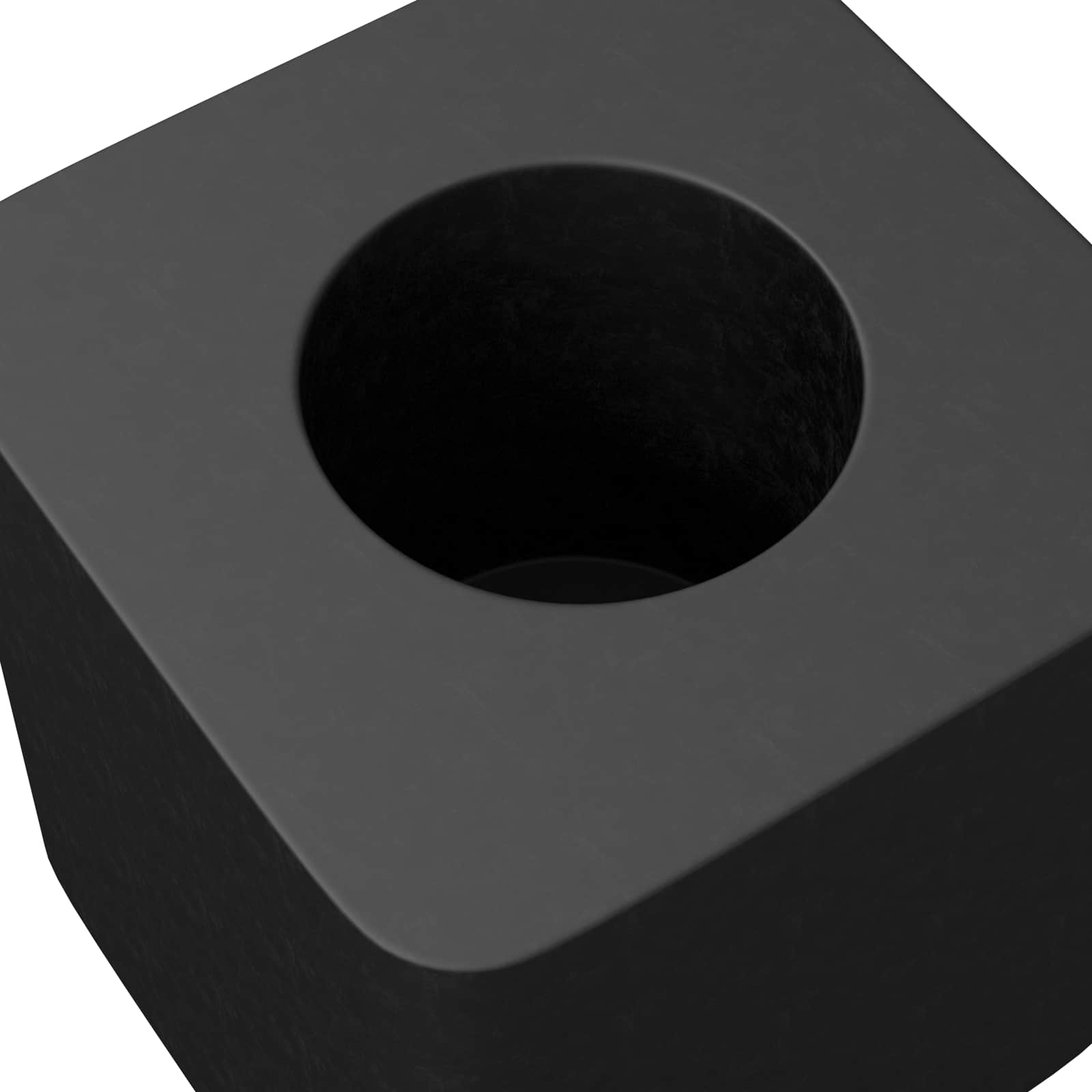 Skuffeholder 2 pcs Sort 15 x 15 x 15mm PP Copolymer