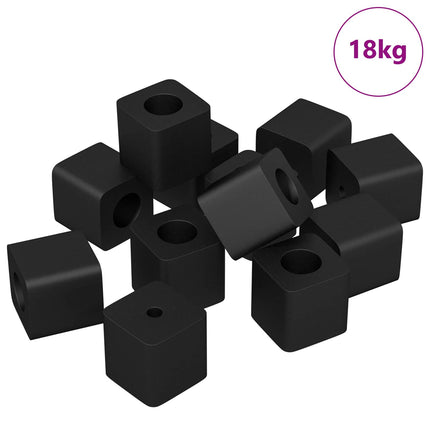 Skuffeholder 6792 pcs Sort 15 x 15 x 15mm PP Copolymer