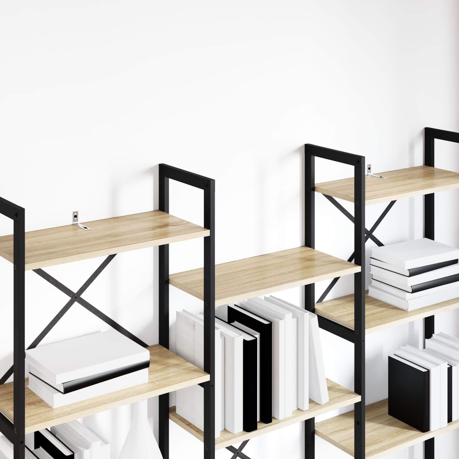 Anti-tip beslag Ensfarvet 12 pcs Sølv 74,5 x 15 x 32 mm Jern