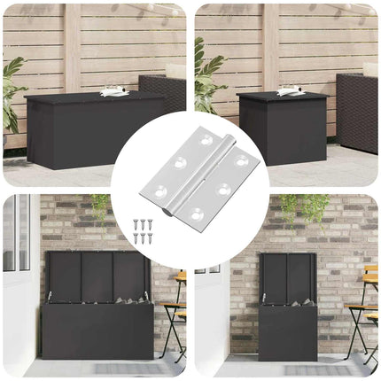 Hængsel 720 pcs Sølv 50 x 38 x 1,3 mm Stål