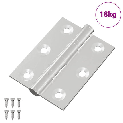 Hængsel 720 pcs Sølv 50 x 38 x 1,3 mm Stål