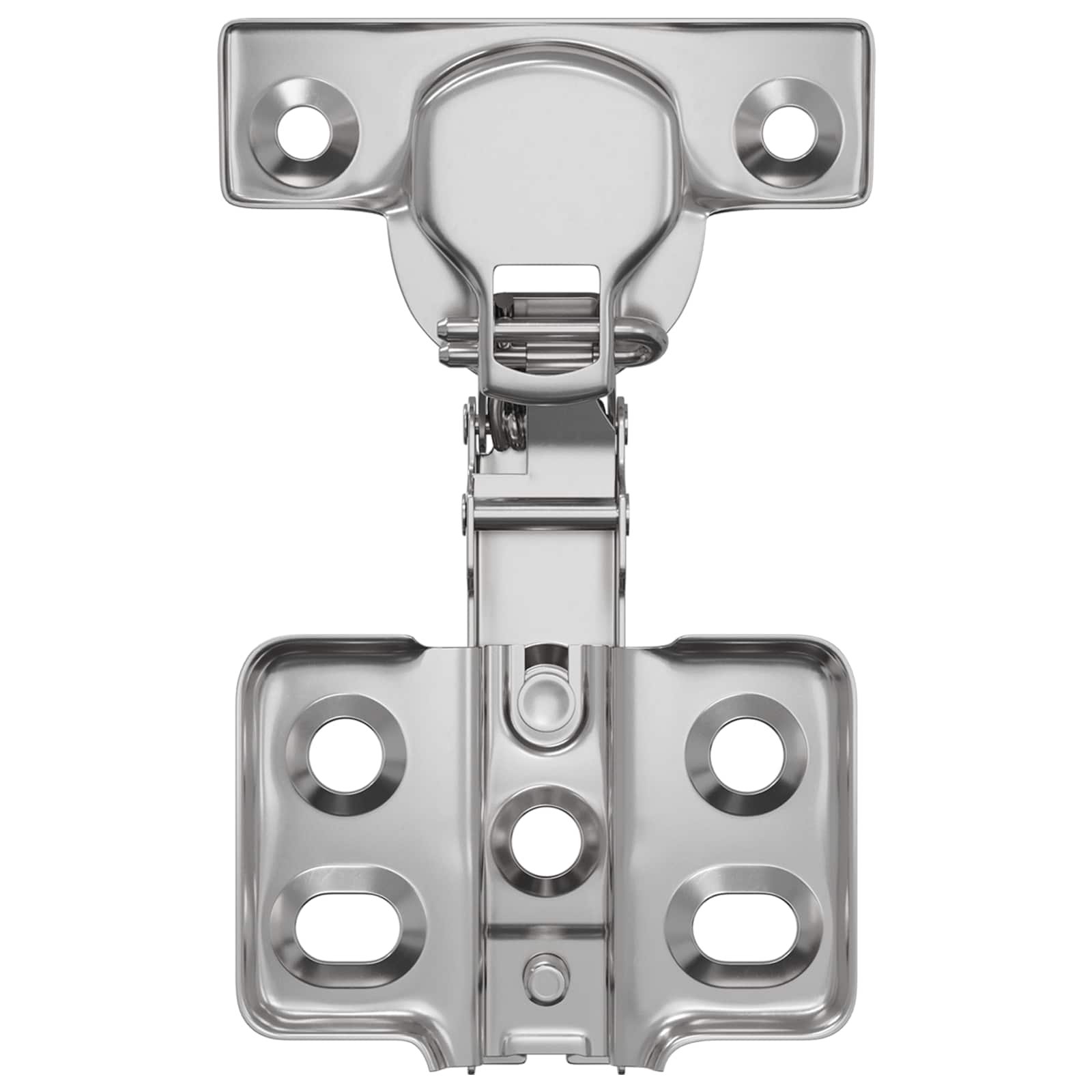 Hængsel 2 pcs Nikkel 85 x 52,5 x 9,5 mm Jern