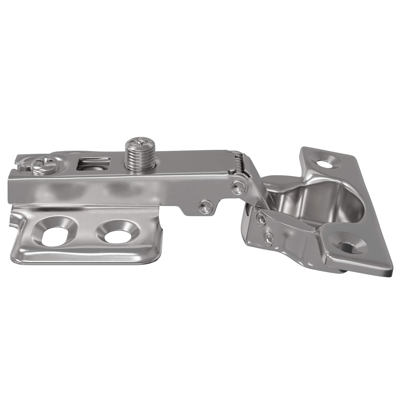 Hængsel 2 pcs Nikkel 85 x 52,5 x 9,5 mm Jern