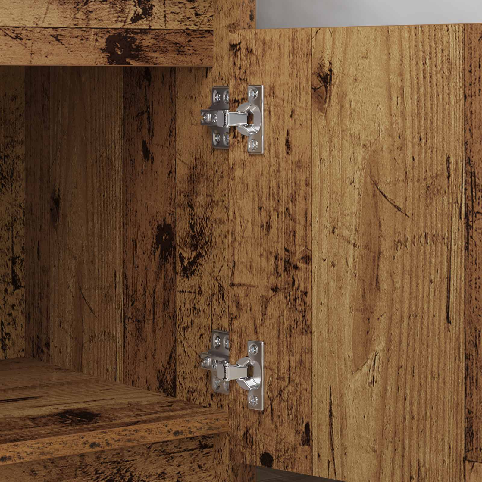 Hængsel 12 pcs Nikkel 85 x 52,5 x 9,5 mm Jern