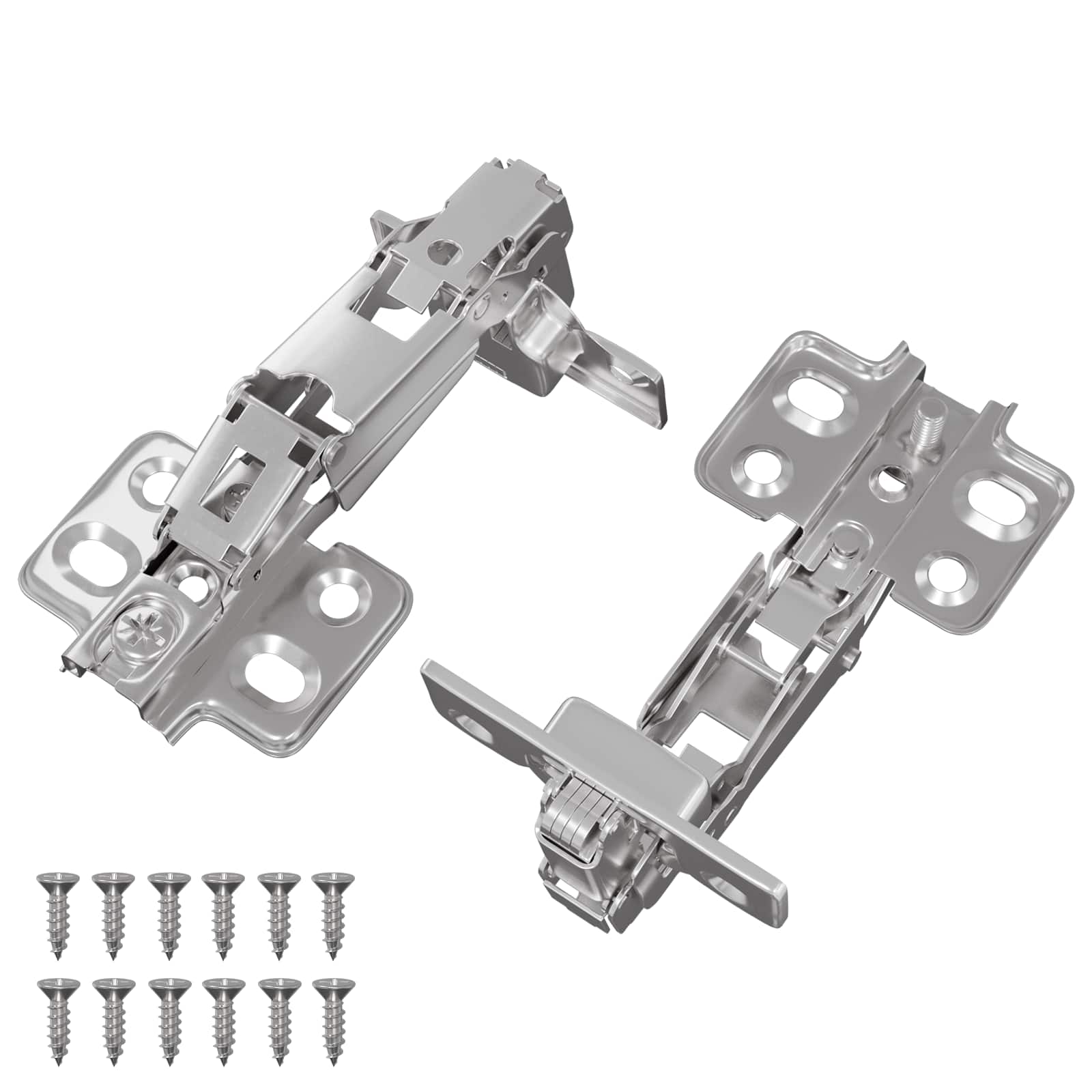 Hængsel 2 pcs Nikkel 139 x 64,1 x 10 mm Jern