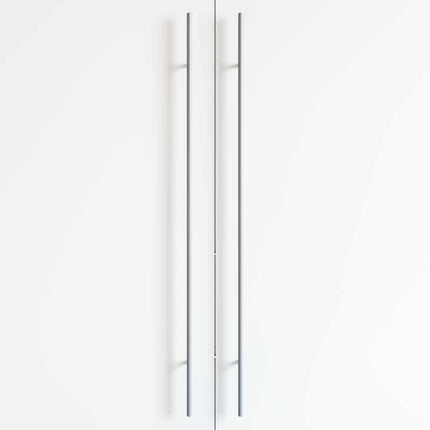 Skab Håndtag 12 pcs Sølv 900 mm Rustfrit stål