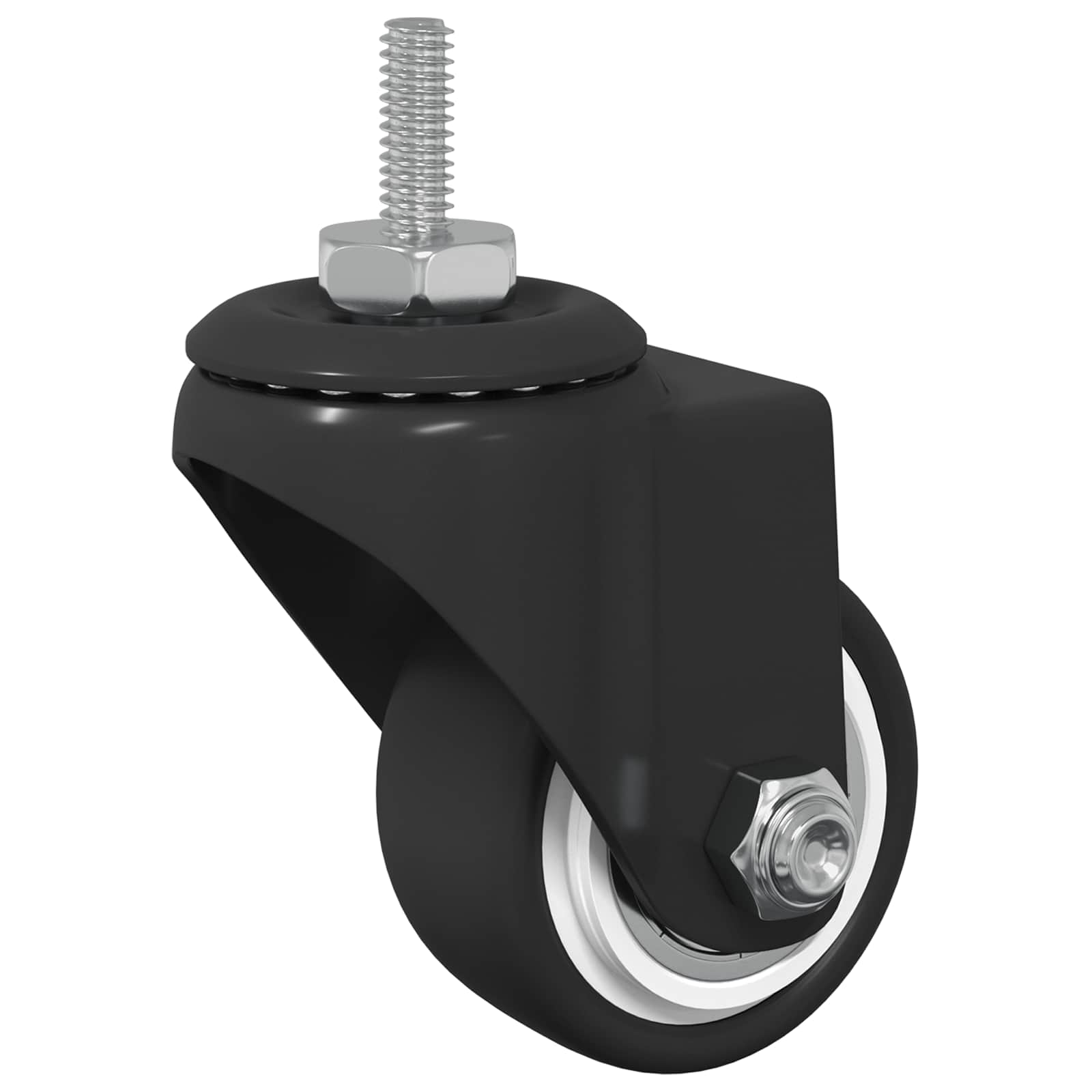 Svinghjul 12 pcs Sort 40,4 x 40,4 x 19,7 mm Jern og nylon