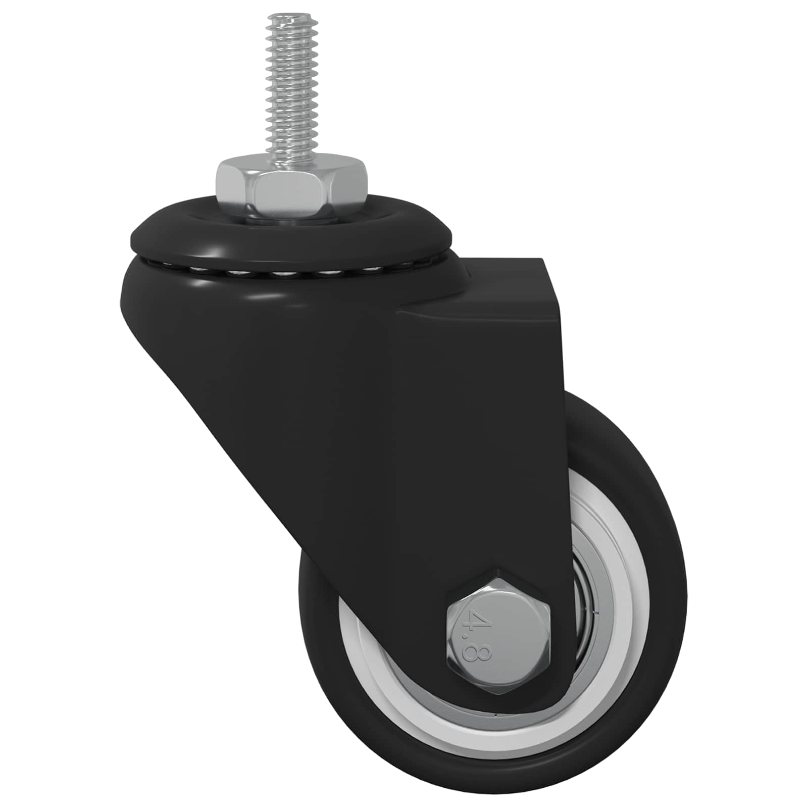 Svinghjul 12 pcs Sort 40,4 x 40,4 x 19,7 mm Jern og nylon