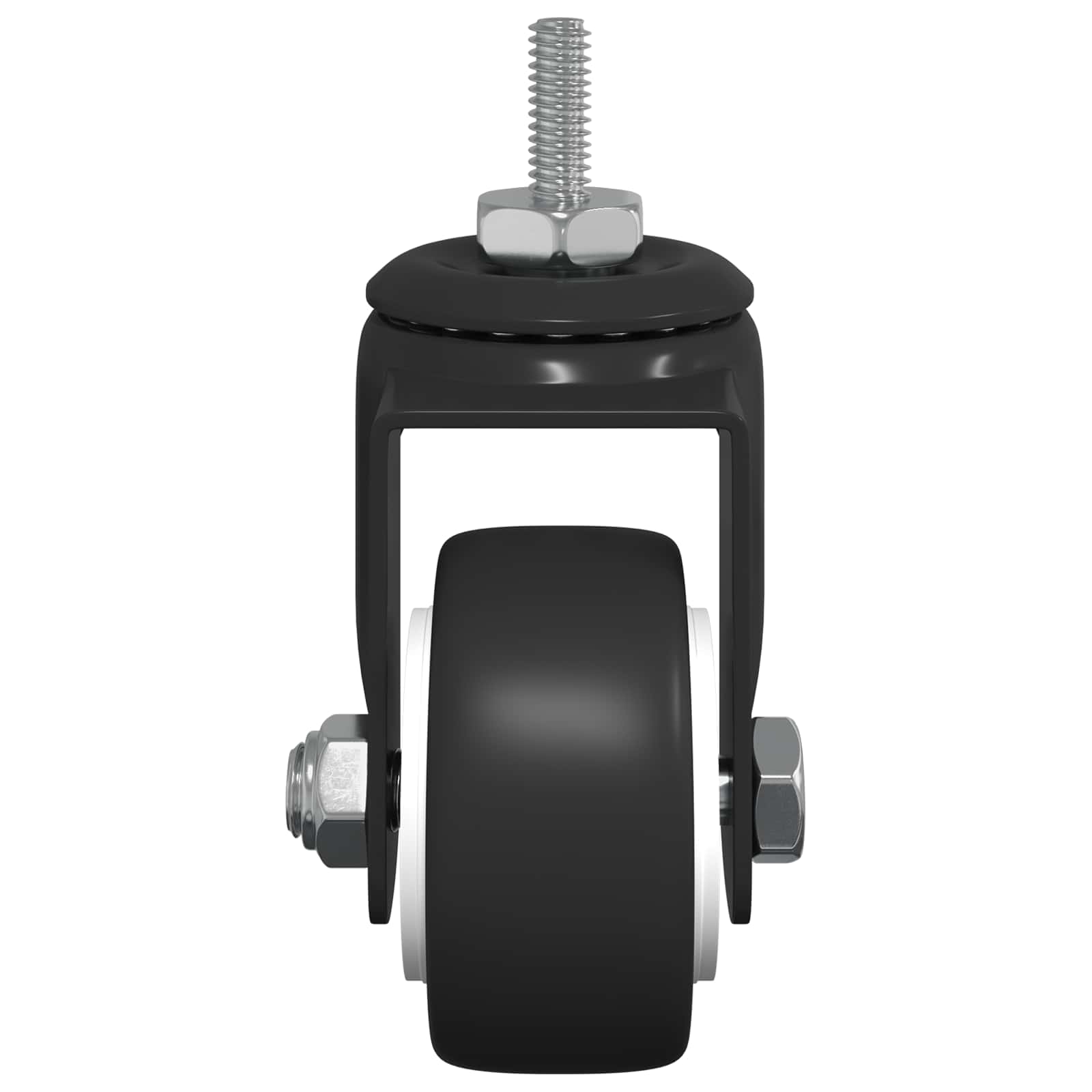 Svinghjul 12 pcs Sort 40,4 x 40,4 x 19,7 mm Jern og nylon