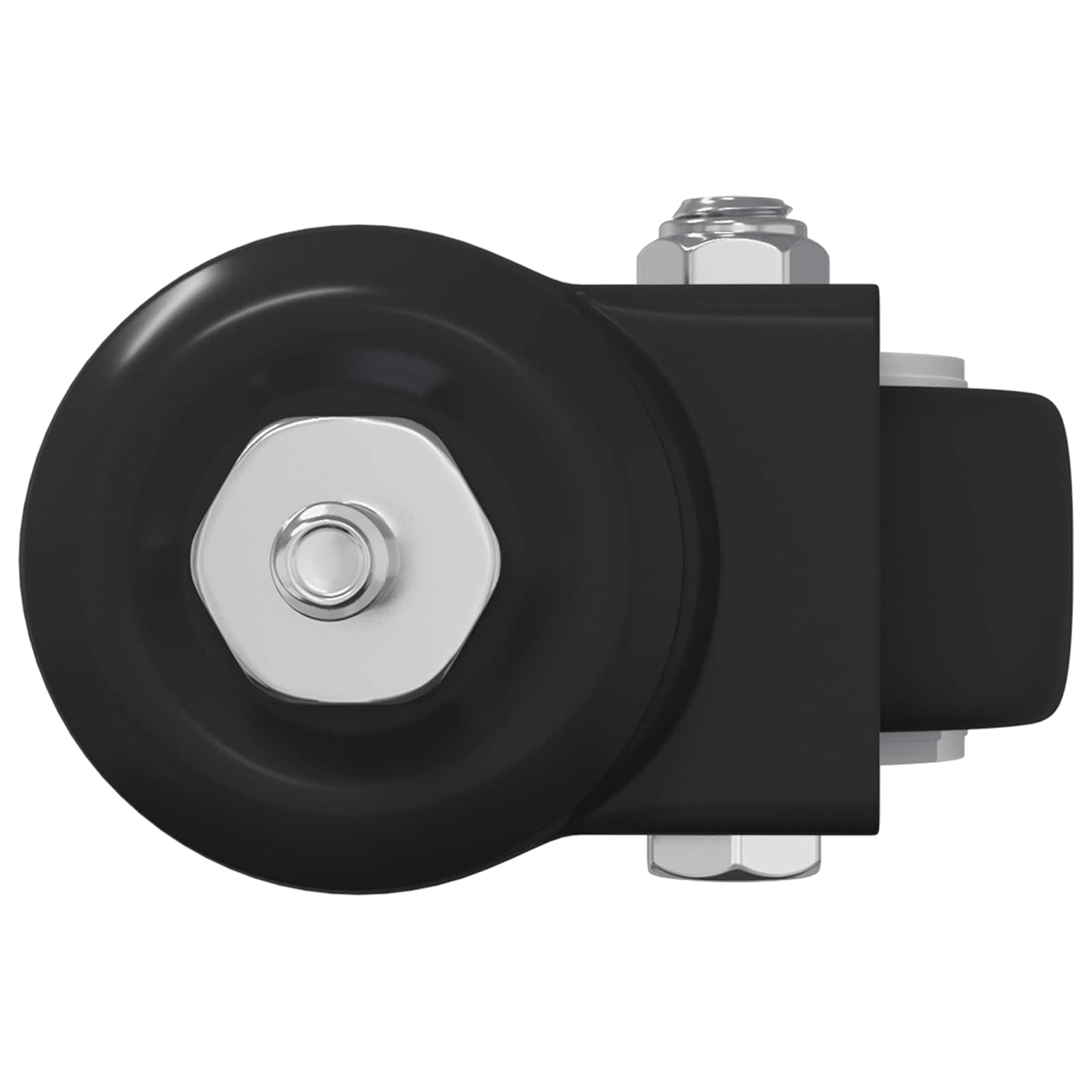 Svinghjul 12 pcs Sort 40,4 x 40,4 x 19,7 mm Jern og nylon