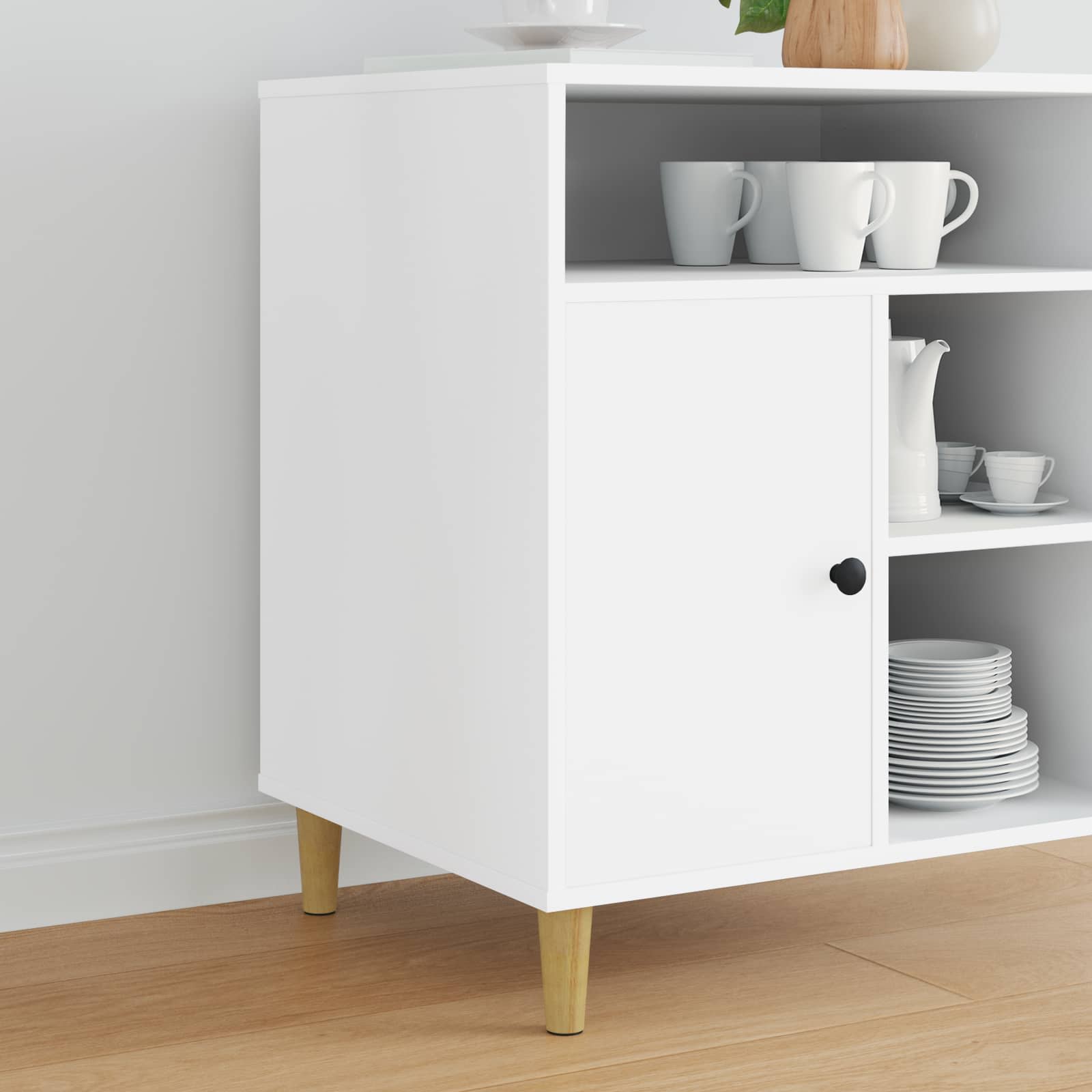 Møbelben 12 pcs Brun Ø 44 x 100 mm Massiv Eucalyptus Træ
