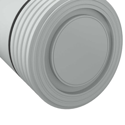 Møbelben Indstillelig 2 pcs Hvid 64 x 64 x 100 mm PP