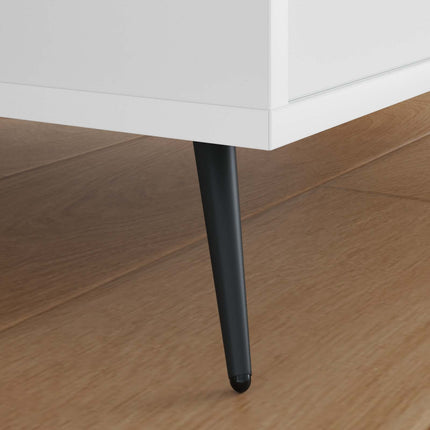 Stående Fødder 2 pcs Sort 56 x 56 x 100 mm Jern