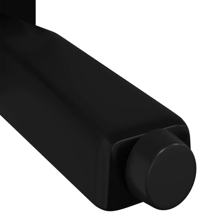 Stående Fødder 12 pcs Sort 40 x 40 x 100 mm Jern