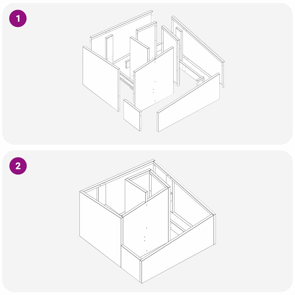Have Blomsterkrukke Sølv 60 x 60 x 50 cm Rustfrit stål