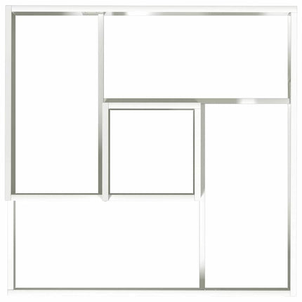 Have Blomsterkrukke Hvid 80 x 80 x 50 cm Koldvalset stål