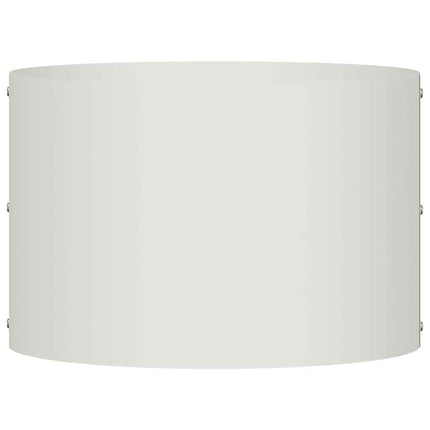 Plante ring 5 stk. Hvid 30 x 30 x 20 cm Koldvalset stål