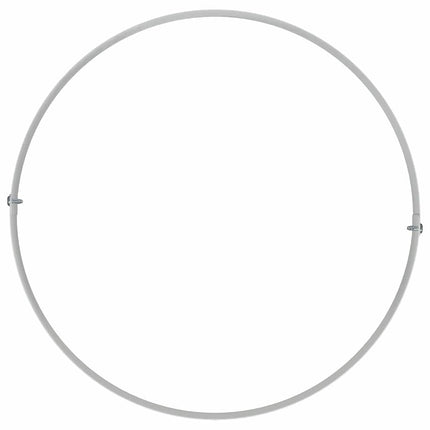 Plante ring 5 stk. Hvid 30 x 30 x 20 cm Koldvalset stål