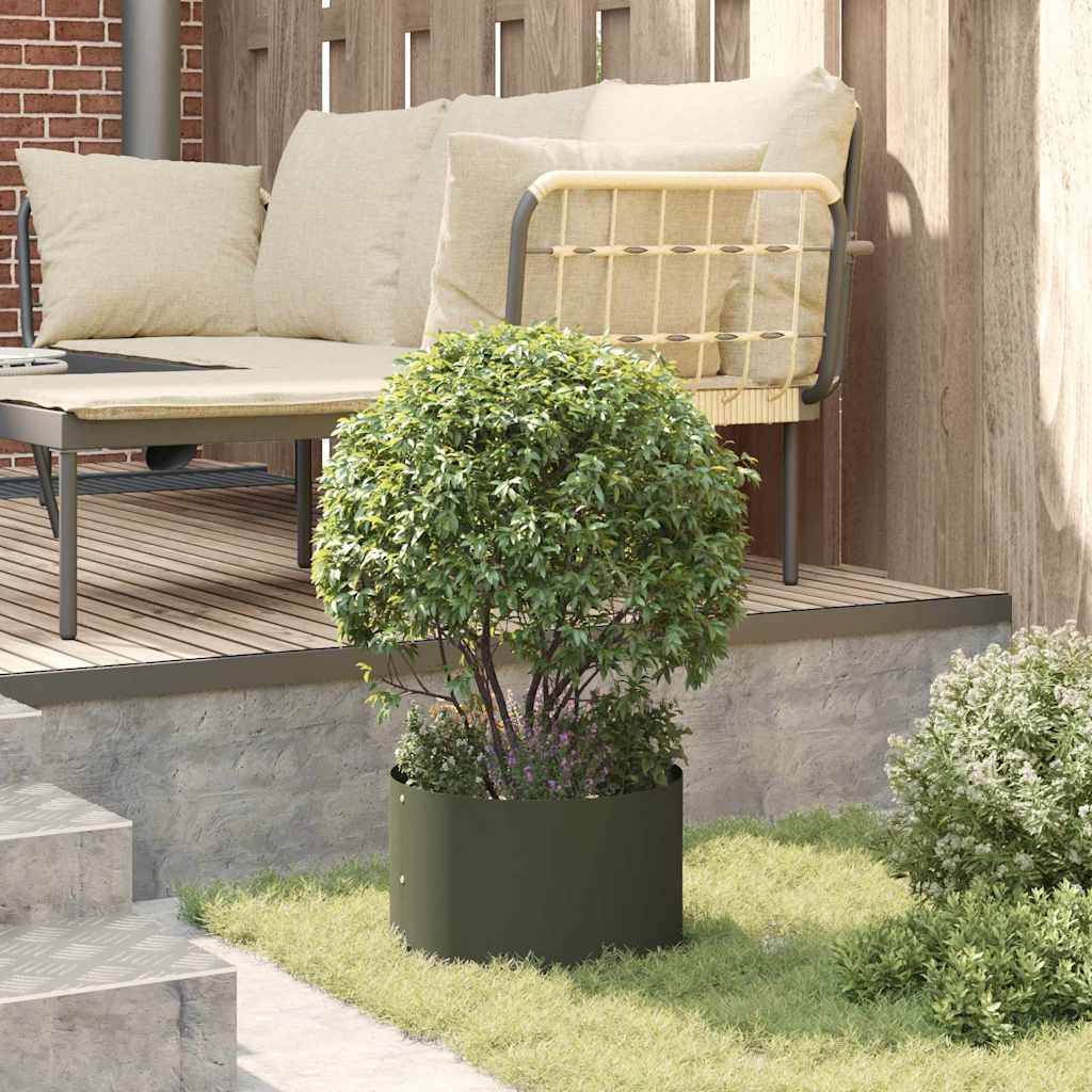 Have Blomsterkrukke 5 pcs Oliven grøn 30 x 30 x 20 cm