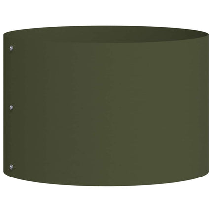 Plante ring 5 stk. Oliven grøn 30 x 30 x 20 cm Koldvalset stål