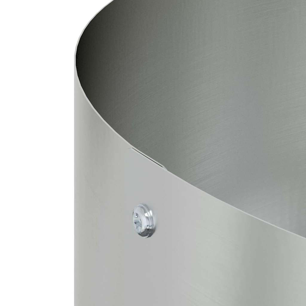 Have Blomsterkrukke Sølv 30 x 30 x 20 cm Galvaniseret stål