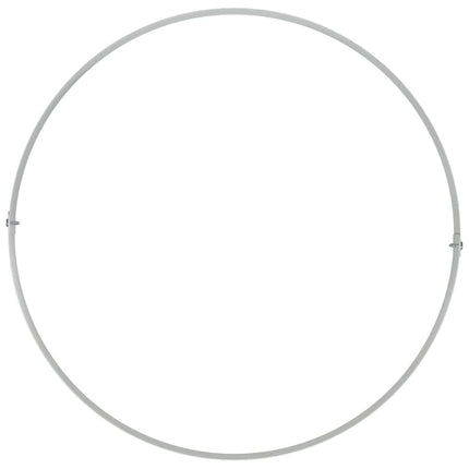 Plante ring Hvid 40 x 40 x 20 cm Koldvalset stål
