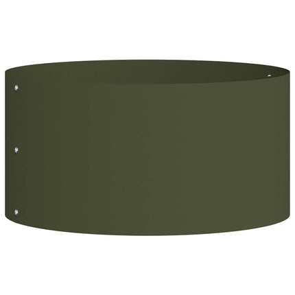 Plante ring Oliven grøn 40 x 40 x 20 cm Koldvalset stål
