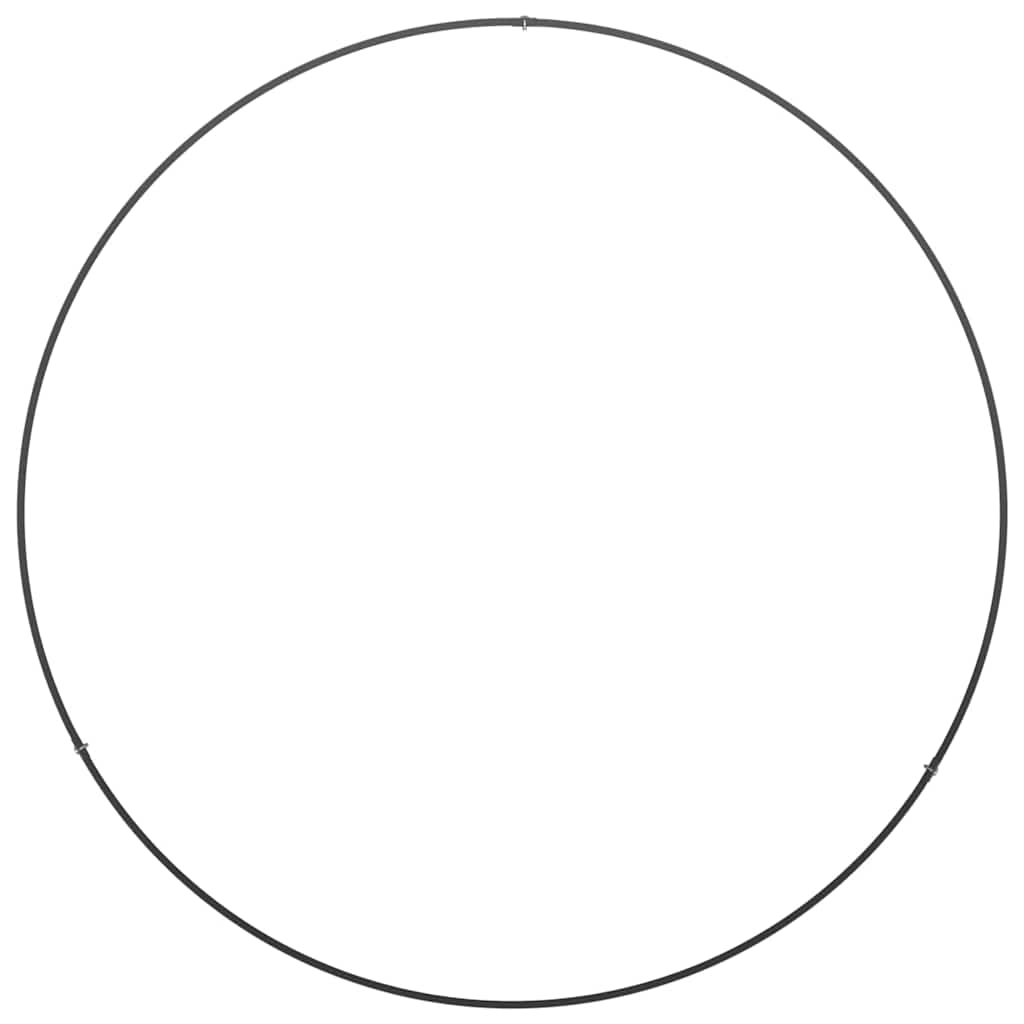 Have Blomsterkrukke 5 pcs Sort 80 x 80 x 20 cm Koldvalset stål