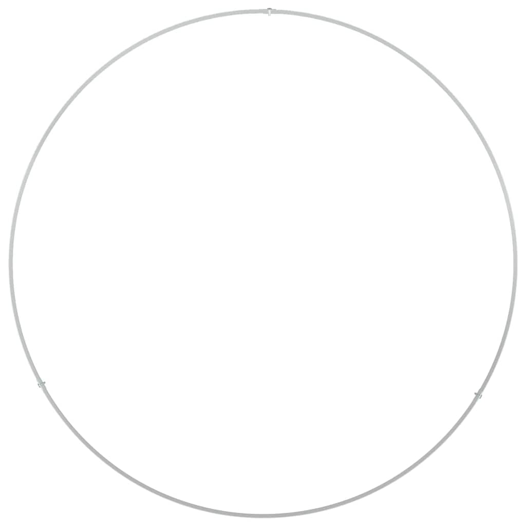 Have Blomsterkrukke 5 pcs Hvid 80 x 80 x 20 cm Koldvalset stål