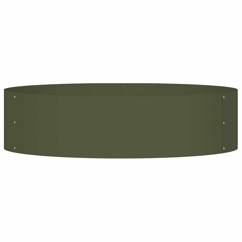 Have Blomsterkrukke 5 pcs Oliven grøn 80 x 80 x 20 cm