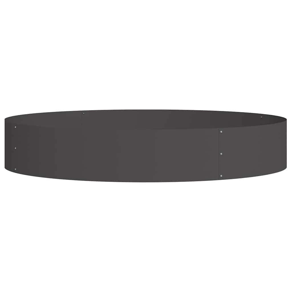 Have Blomsterkrukke Sort 120 x 120 x 20 cm Koldvalset stål