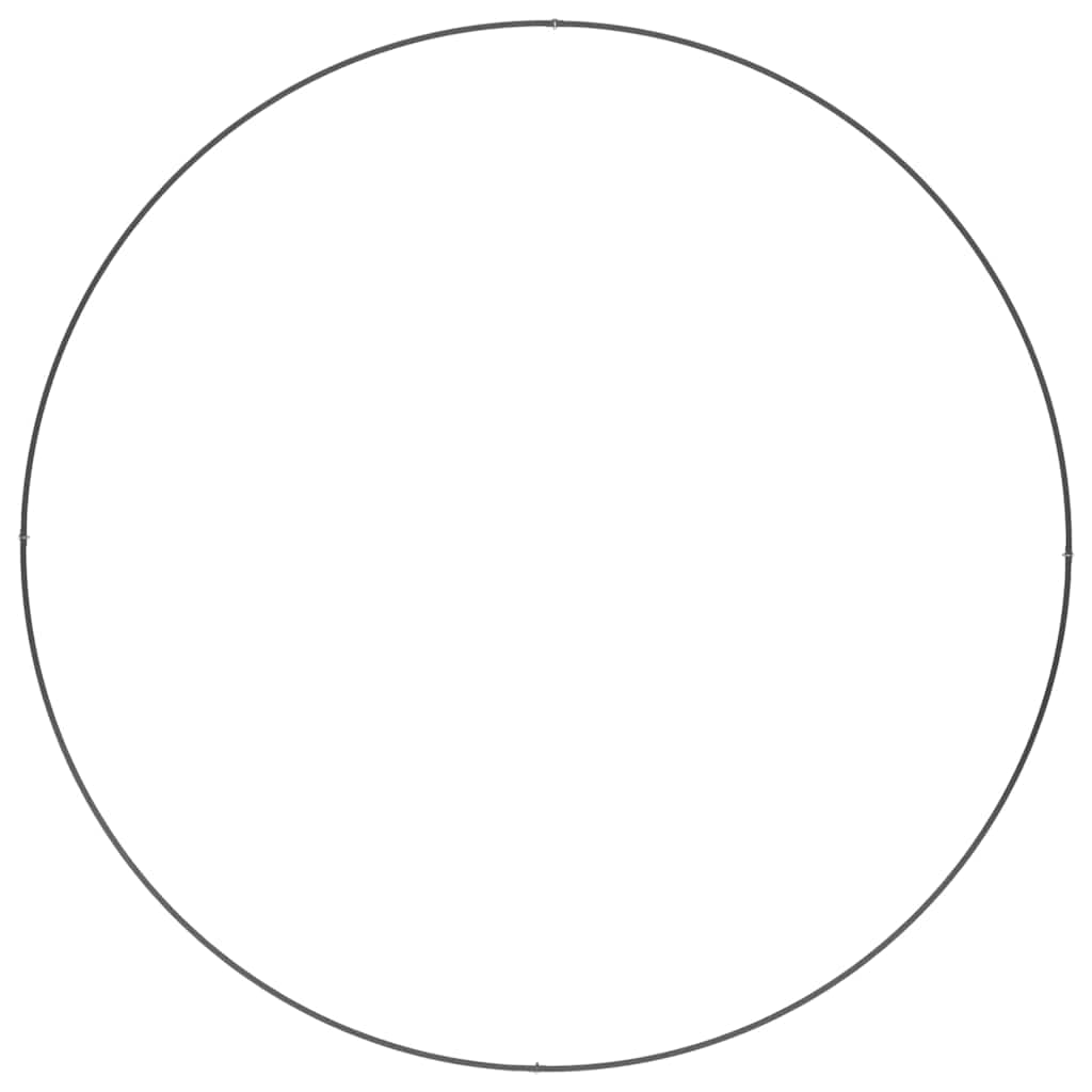 Have Blomsterkrukke Sort 120 x 120 x 20 cm Koldvalset stål