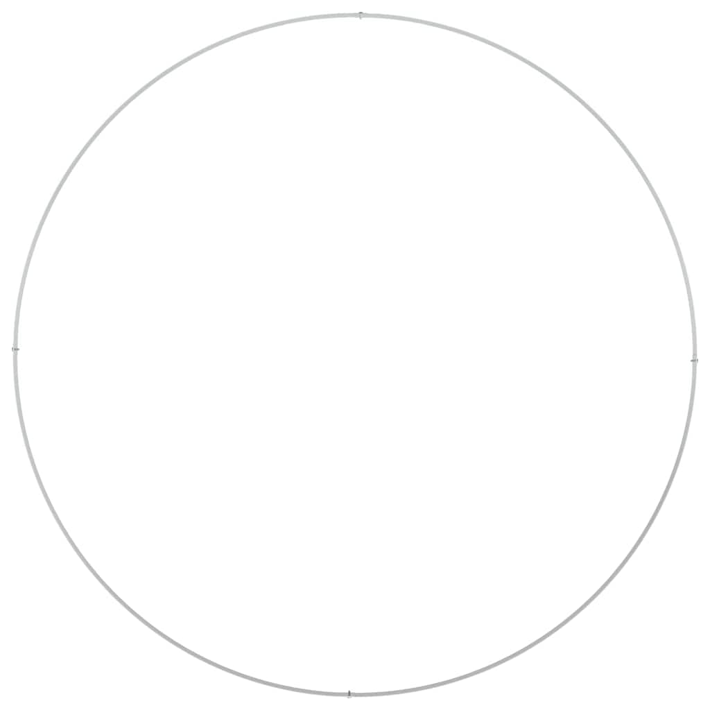 Have Blomsterkrukke 5 pcs Hvid 120 x 120 x 20 cm