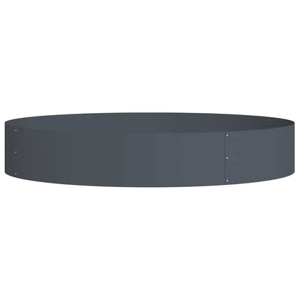 Plante ring Antracit 120 x 120 x 20 cm Koldvalset stål