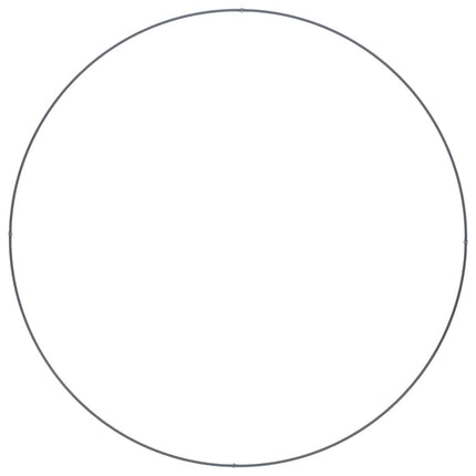 Plante ring Antracit 120 x 120 x 20 cm Koldvalset stål
