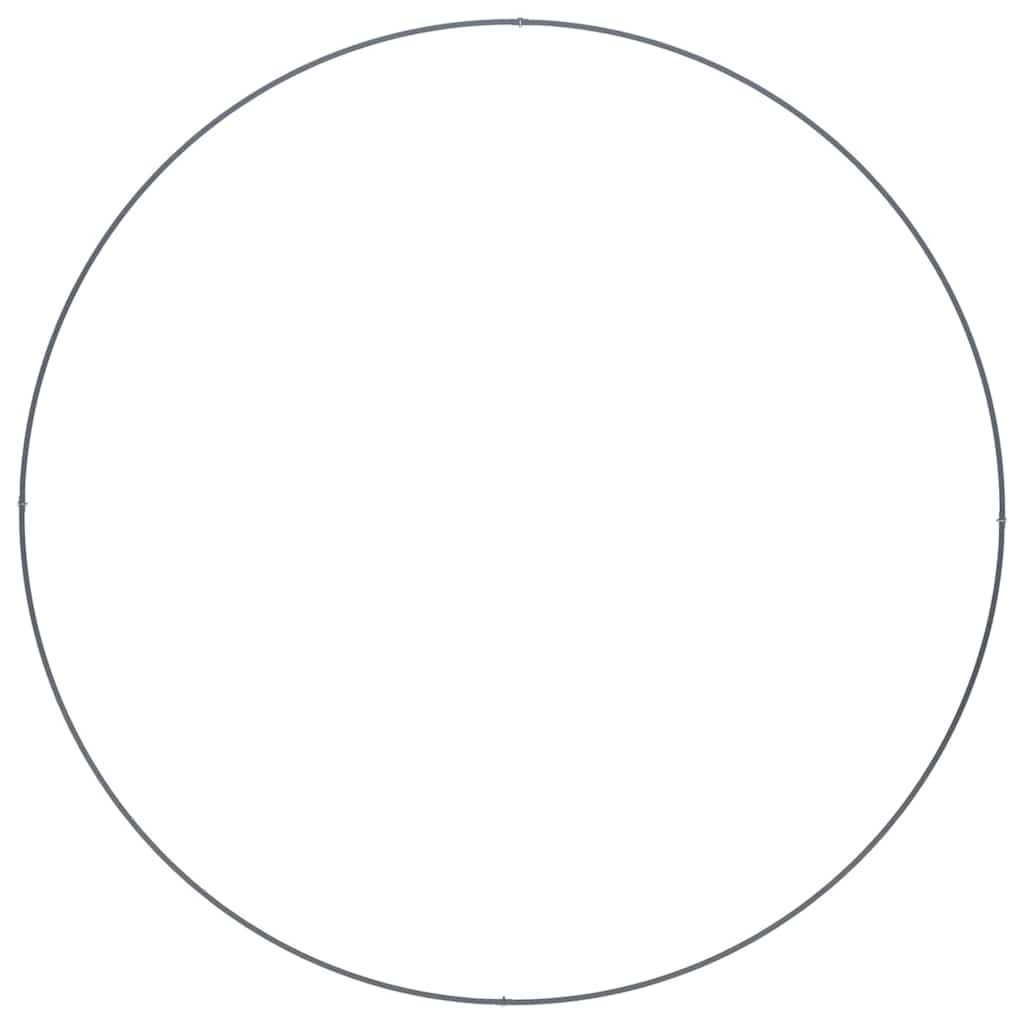 Havekrukker 5 pcs Antracit 120 x 120 x 20 cm Stål