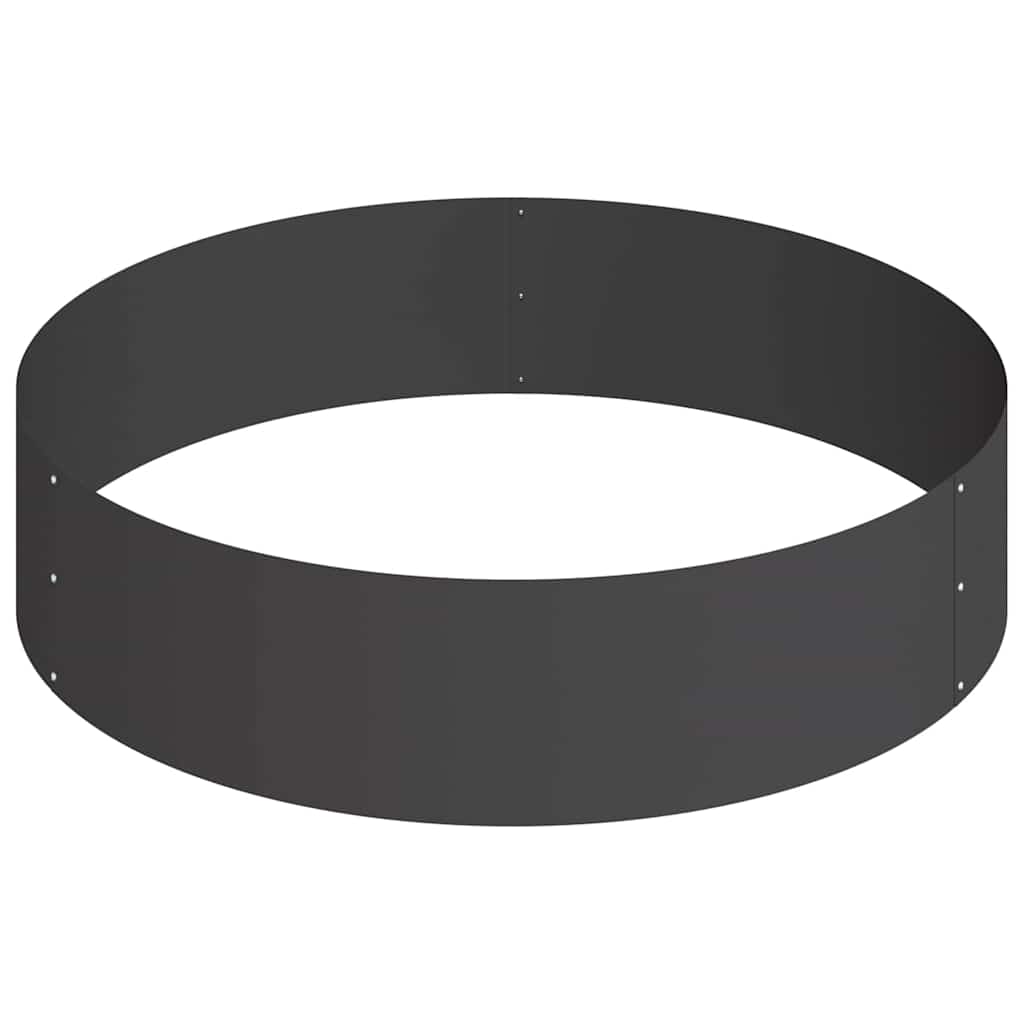 Have Blomsterkrukke Sort 90 x 90 x 20 cm Koldvalset stål