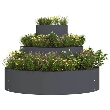 Have Blomsterkrukke Antracit 90 x 90 x 20 cm Koldvalset stål