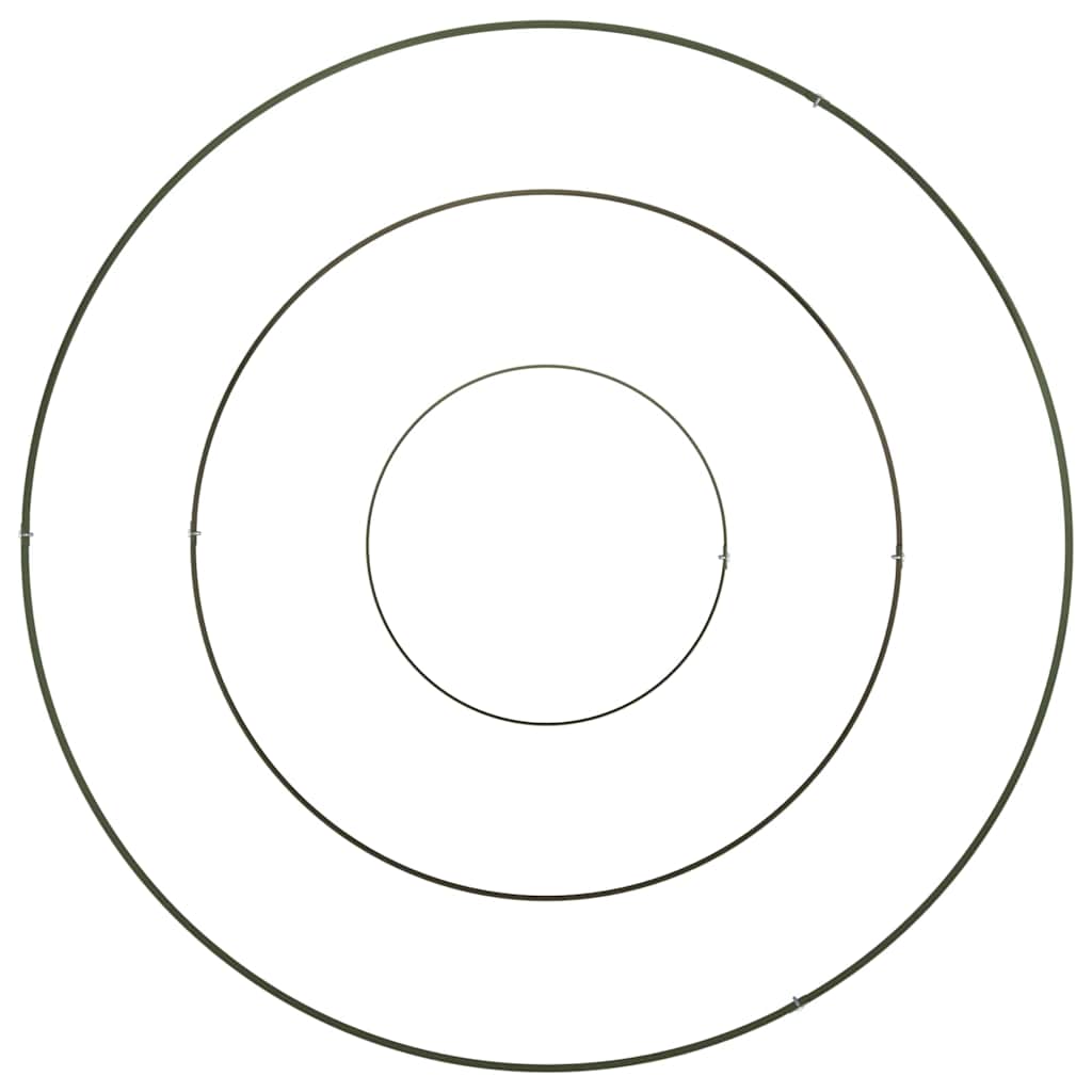 Have Blomsterkrukke Oliven grøn 90 x 90 x 20 cm Koldvalset stål