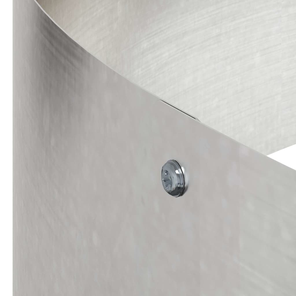 Have Blomsterkrukke Sølv 90 x 90 x 20 cm Rustfrit stål