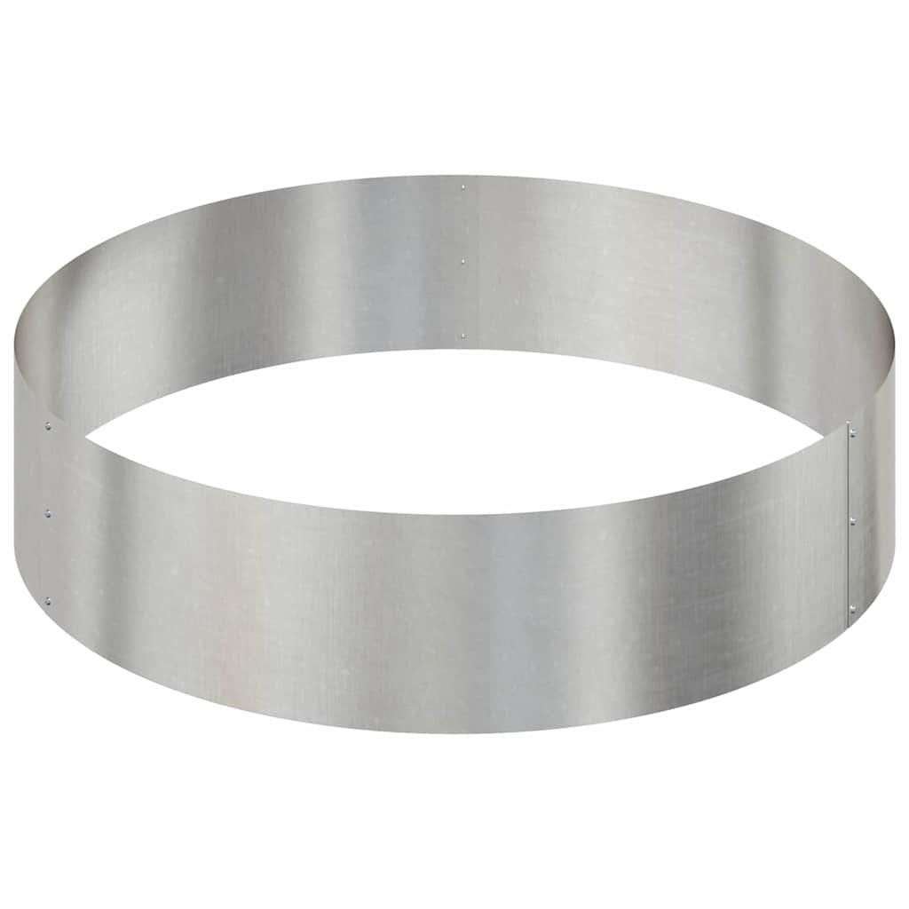 Have Blomsterkrukke Sølv 90 x 90 x 20 cm Rustfrit stål