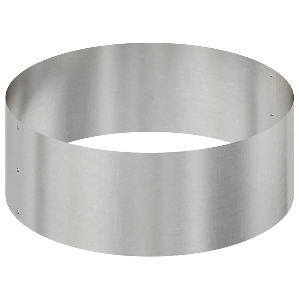 Have Blomsterkrukke Sølv 90 x 90 x 20 cm Rustfrit stål